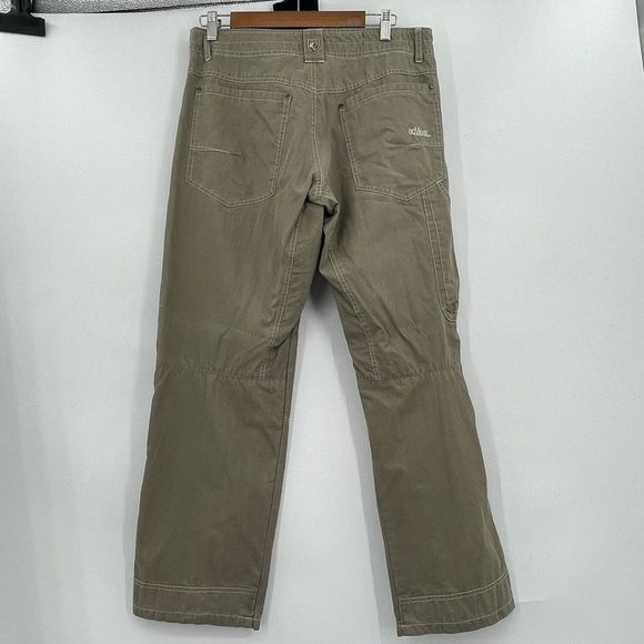 Kuhl Men's Green High Rise Crag Series 3-D Phone Pocket Denim Pants Size 32X30 - Picture 5 of 8